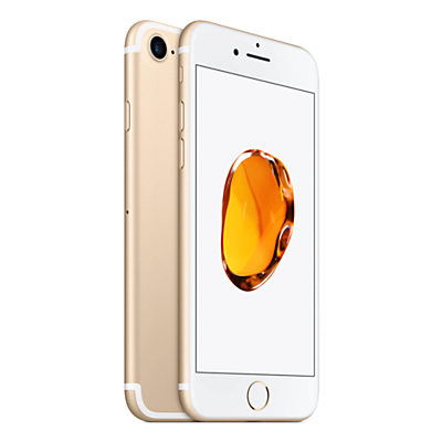 Apple iPhone 7, iOS 10, 4.7, 4G LTE, SIM Free, 256GB Gold